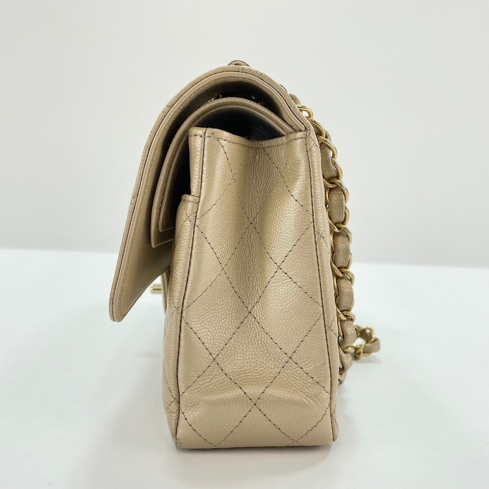 Chanel Matelassé 25 Shoulder Bag, Beige - Picture 6 of 12
